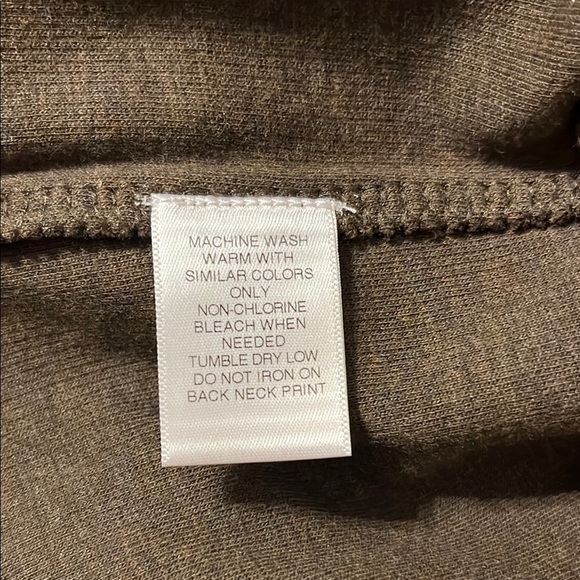 Roundtree & Yorke Brown Zip Up Sweater - Picture 8 of 8